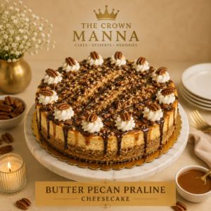 Butter Pecan Praline Cheesecake