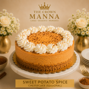 Sweet Potato Spice Cheesecake (seasonal)